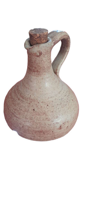 Stoneware Oil Jug