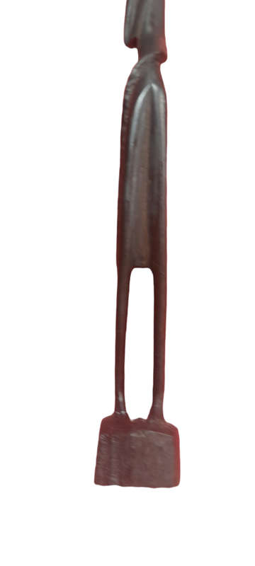 Handcrafted Wood African Man