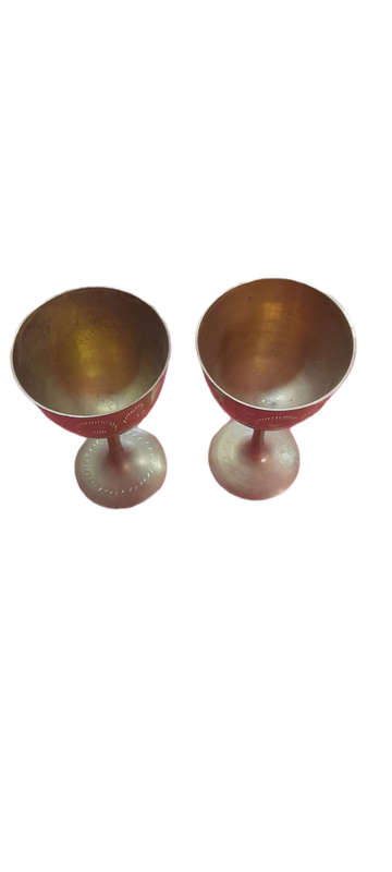 Small Brass Goblets