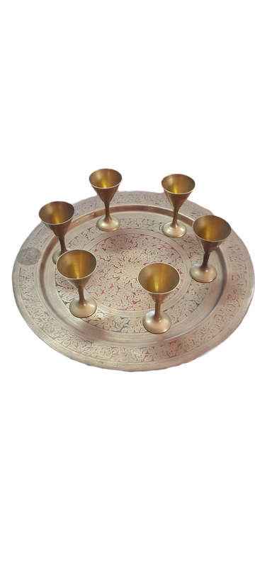 Vintage Decorative Brass Set