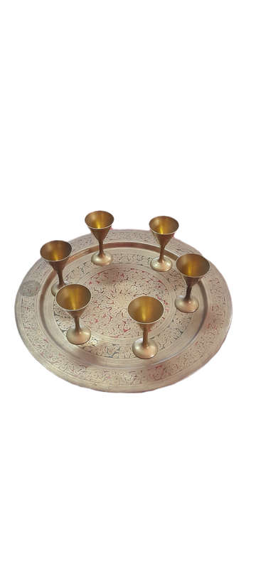 Vintage Decorative Brass Set