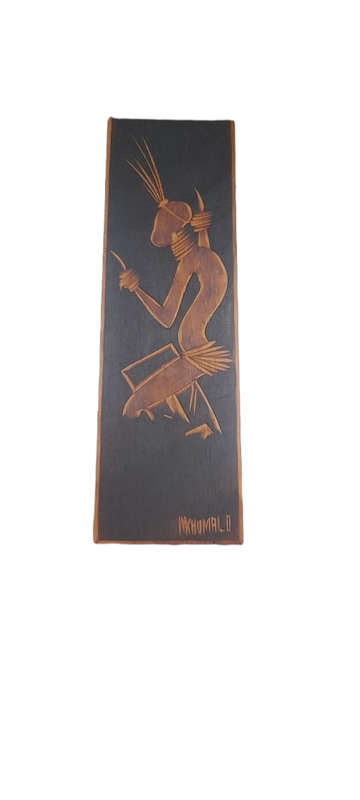 Handcrafted African Portrait