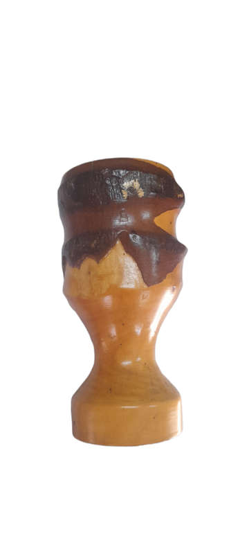 Handcrafted Wooden Glass