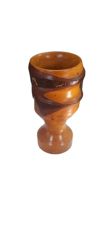 Handcrafted Wooden Glass