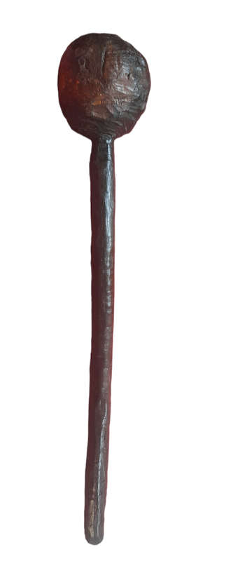 African Zulu Wood Knobkierrie
