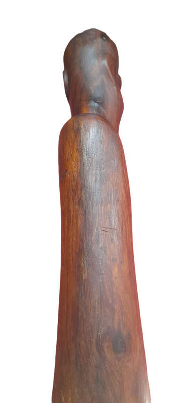 Handcrafted Wood African Man