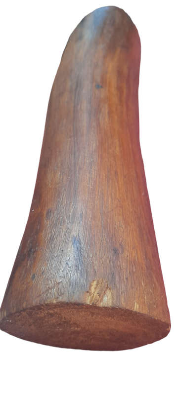 Handcrafted Wood African Man