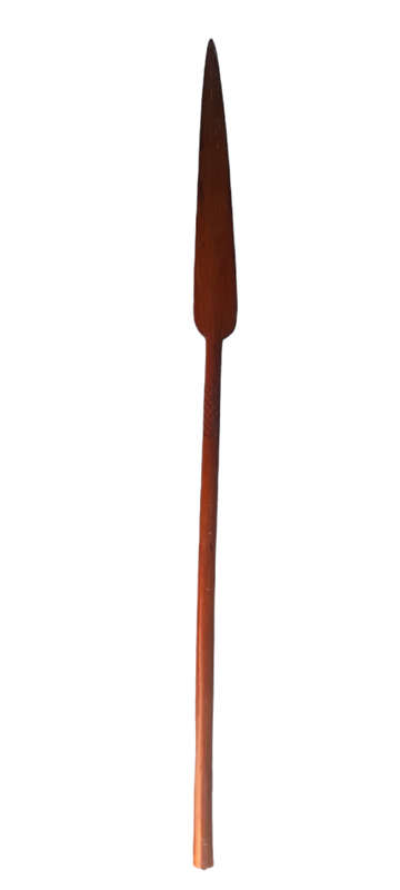 Handcrafted Wooden Spear