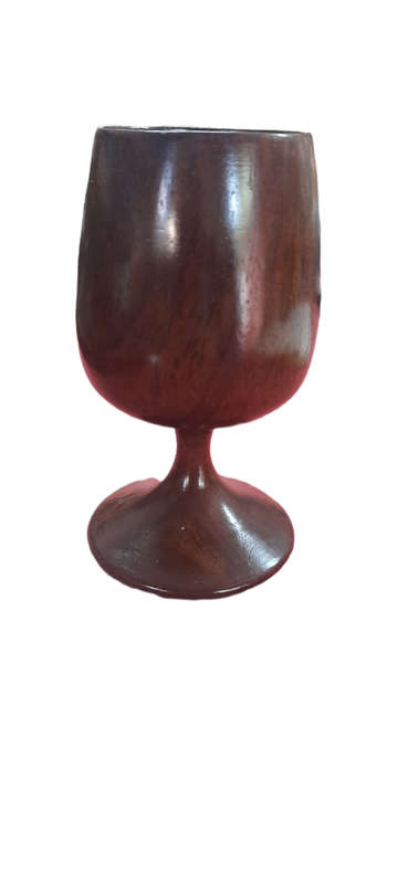 Handcrafted Wood Goblet
