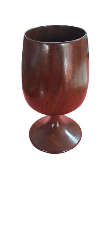 Handcrafted Wood Goblet