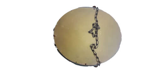 Wooden Frame Oval Mirror