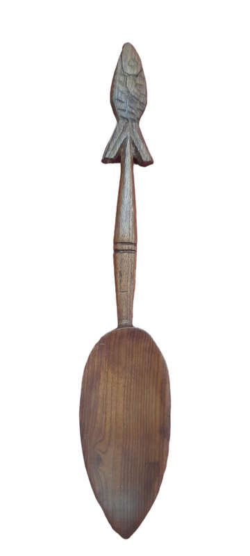 Handcrafted Wood Fork And Spoon