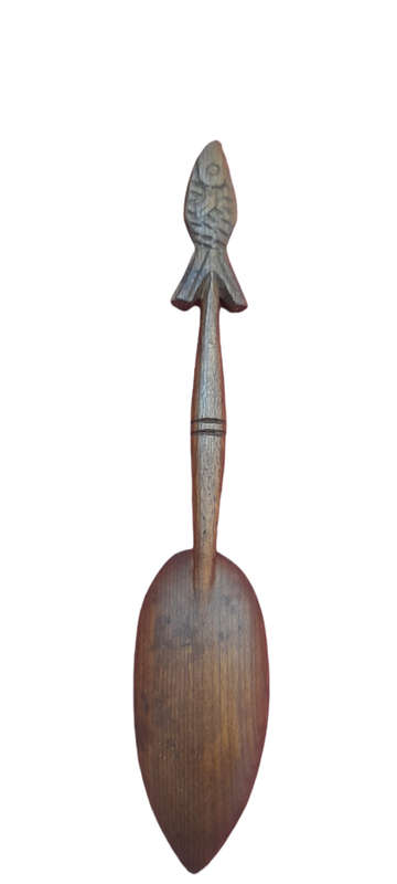 Handcrafted Wood Fork And Spoon
