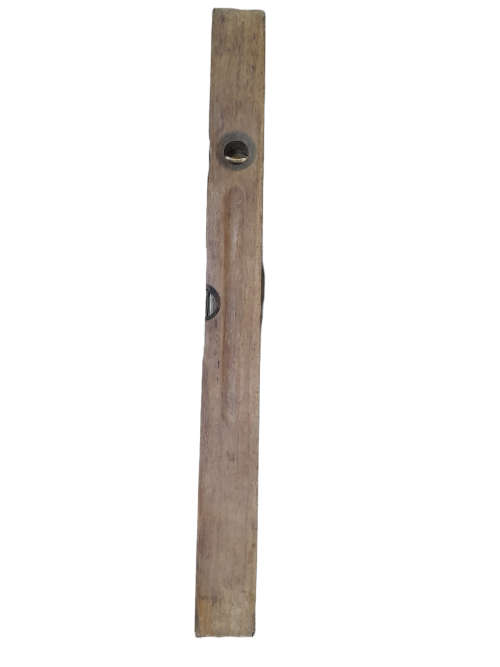 Vintage Stanley Sweetheart Brass and Wood Level No.3