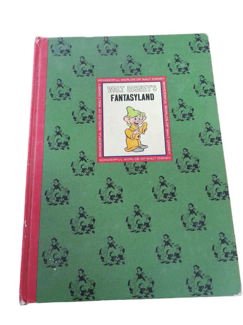Vintage Walt Disney`s Series, 4 Books - Grolier  