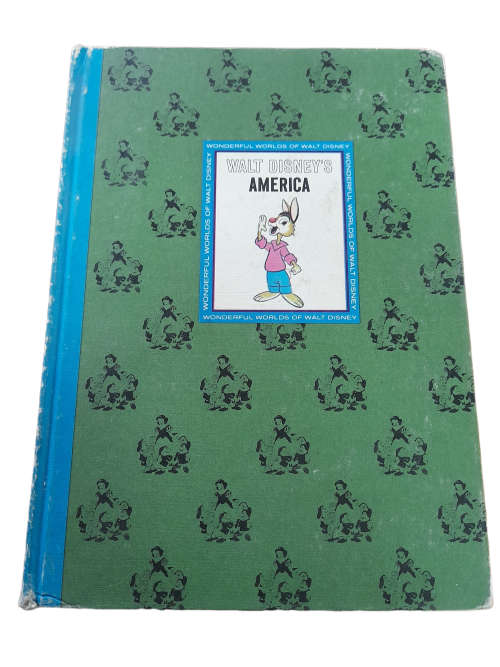 Vintage Walt Disney`s Series, 4 Books - Grolier  