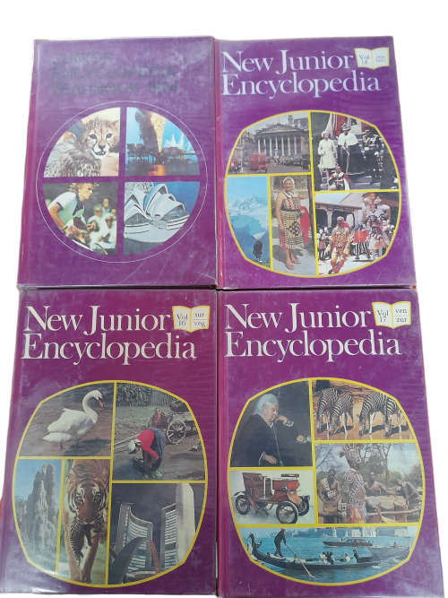 New Junior Encyclopedia Set Volume 1 - 18 (Complete)   Books