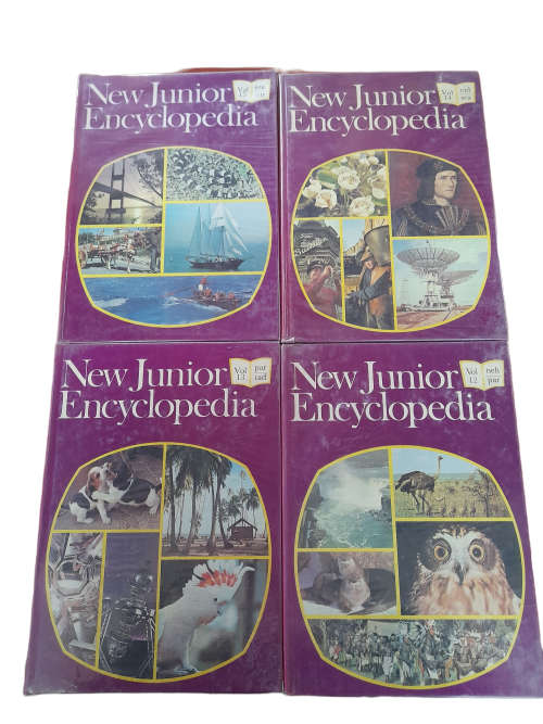 New Junior Encyclopedia Set Volume 1 - 18 (Complete)   Books
