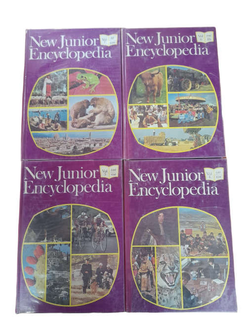 New Junior Encyclopedia Set Volume 1 - 18 (Complete)   Books