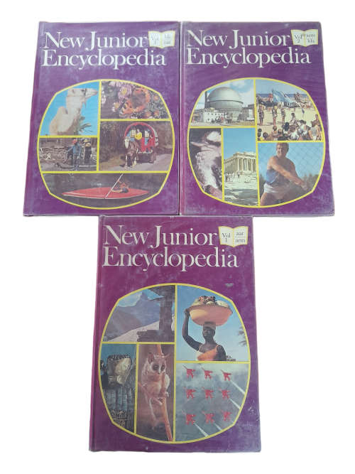 New Junior Encyclopedia Set Volume 1 - 18 (Complete)   Books