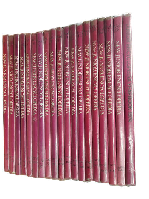 New Junior Encyclopedia Set Volume 1 - 18 (Complete)   Books