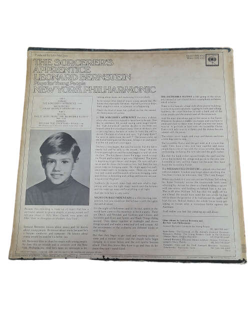 Leonard Bernstien Sorcere`s Apprentice 12` LP ML 6343 / MS 6943