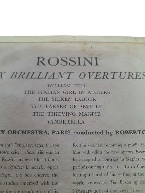 Rousing Overtures VINAL