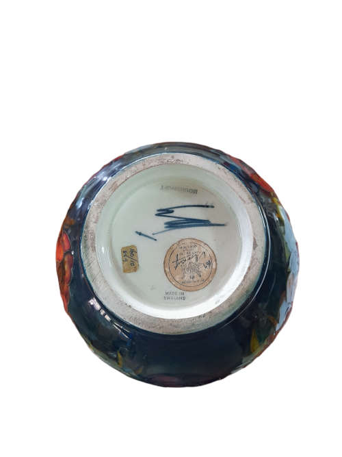 Collectable Moorcraft Large Vase, Signed - broken, please see description   QC1993