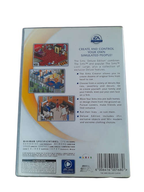 The Sims Deluxe Edition, 3 Discs (PC)  