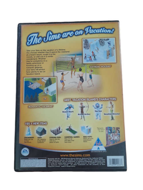 The Sims Vacation Expansion Pack (PC)  