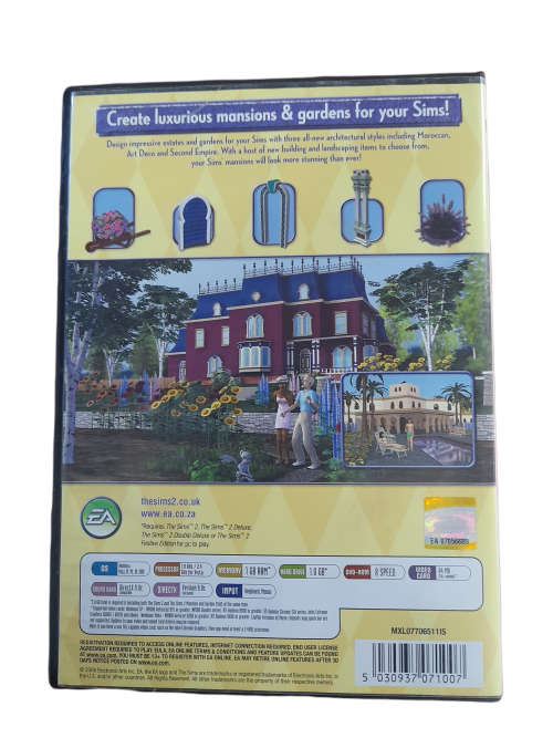 The Sims 2 Mansion and Garden Stuff Expansion Pack (PC)  