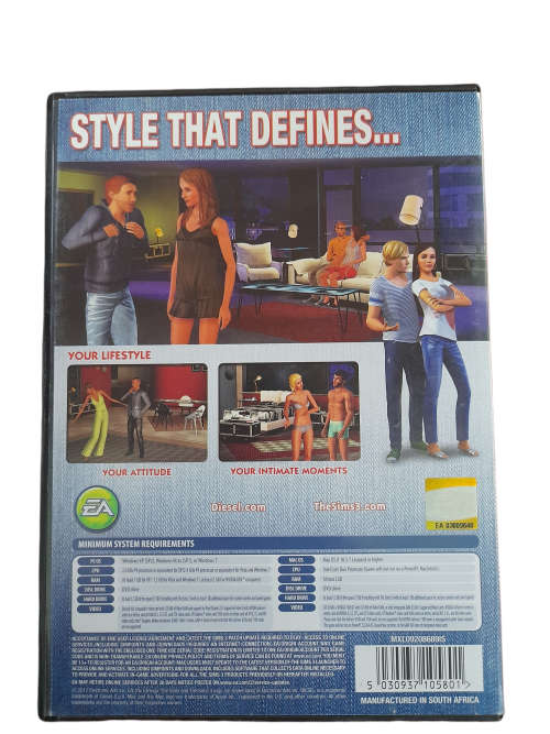 The Sims 3 Diesel Stuff Expansion Pack (PC)  