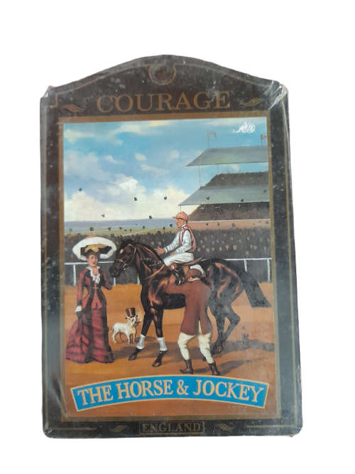 Courage `The Horse & Jockey` The Famous British Pub Sign Collection