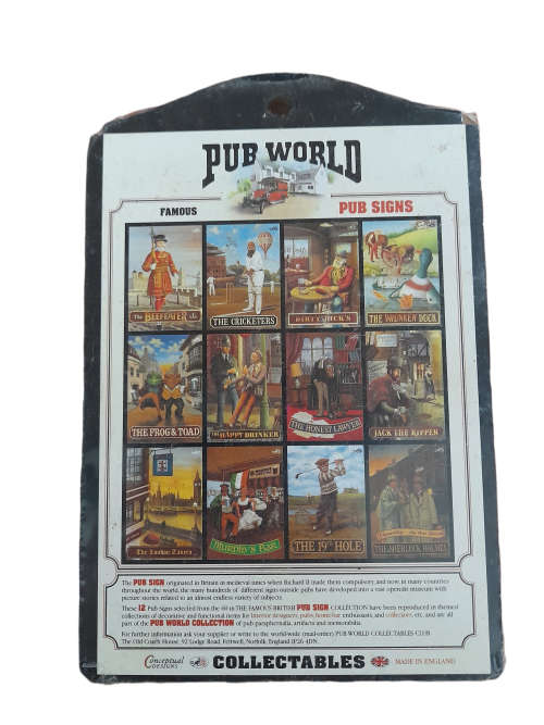 Bass `The Drunken Duck` The Famous British Pub Sign Collection