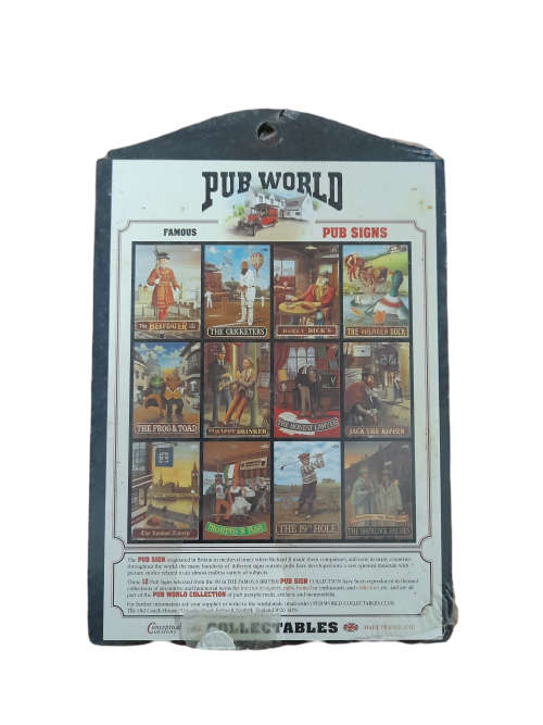 Freehouse `The Frog and Toad` The Famous British Pub Sign Collection