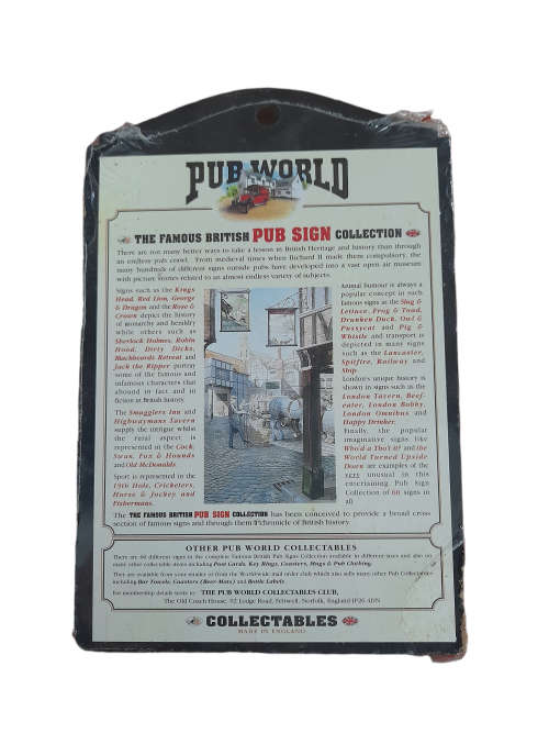 Freehouse `The Honest Lawyer` The Famous British Pub Sign Collection