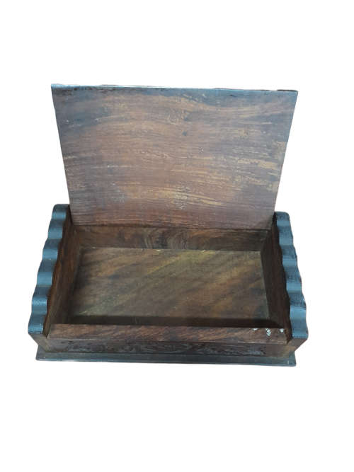 Handcrafted Wood Storage Box