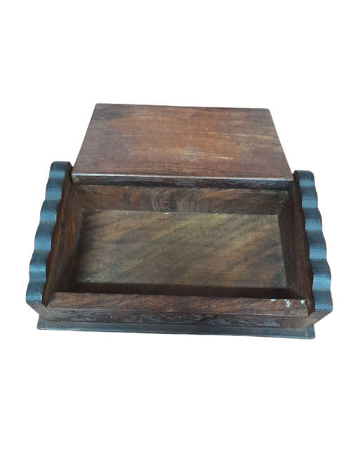 Handcrafted Wood Storage Box