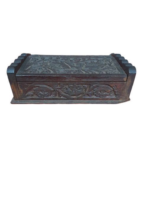 Handcrafted Wood Storage Box