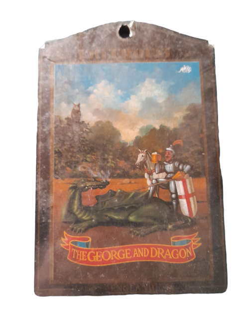 Freehouse `The George And Dragon` The Famous British Pub Sign Collection