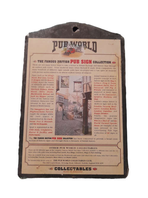 Freehouse `The George And Dragon` The Famous British Pub Sign Collection