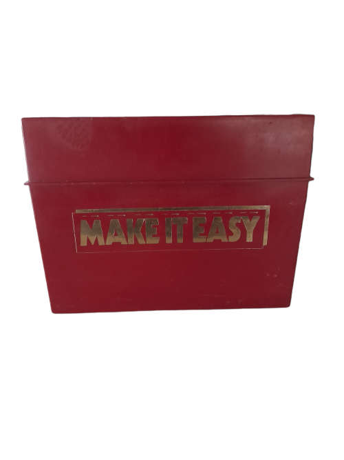Vintage `Make It Easy` Sewing Cards In Box - Complete!  