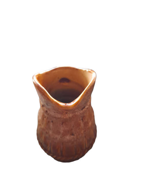 Vintage Drip Glaze Pitcher  