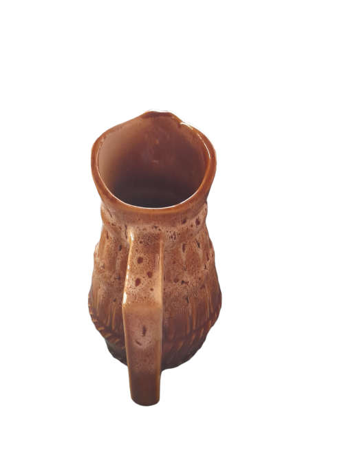 Vintage Drip Glaze Pitcher  