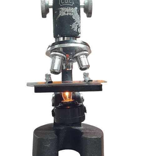 Vintage COC Microscope 100x, 150x, 200x, 300x, 400x, 600x  