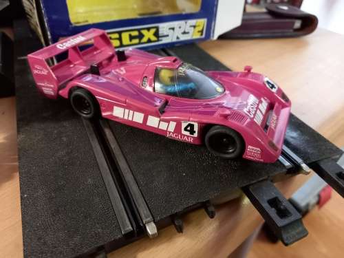 SCX JAGUAR XJR-14 - SRS - NINCO AND SCALEXTRIC COMPATIBLE.