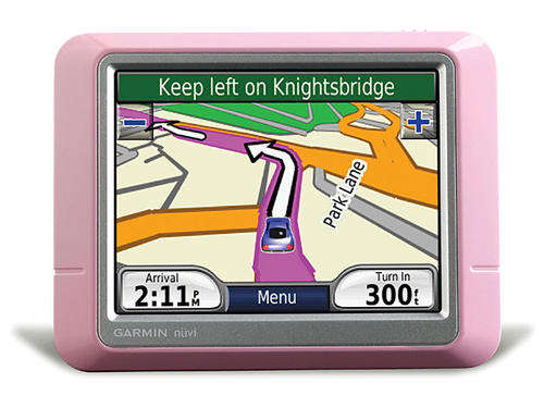 GARMIN NUVI PINK 200 GPS FOR THE LADIES FREE PINK LEATHER CASE LOADED WITH LATEST SA MAPS 2012.3
