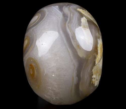 Agate Carved Crystal Skull