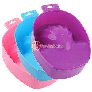 Nail Art Tips Soak Bowl Tray Treatment Remover Manicure