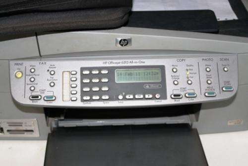 HP OFFICE JET 6313 ALL IN ONE PRINTER